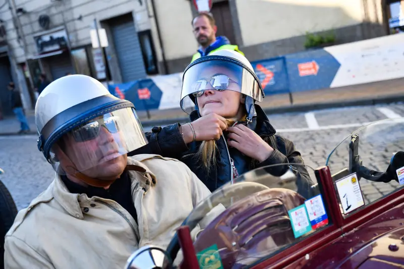 La Mille Miglia sul lago di Vico