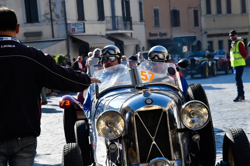 La Mille Miglia sul lago di Vico