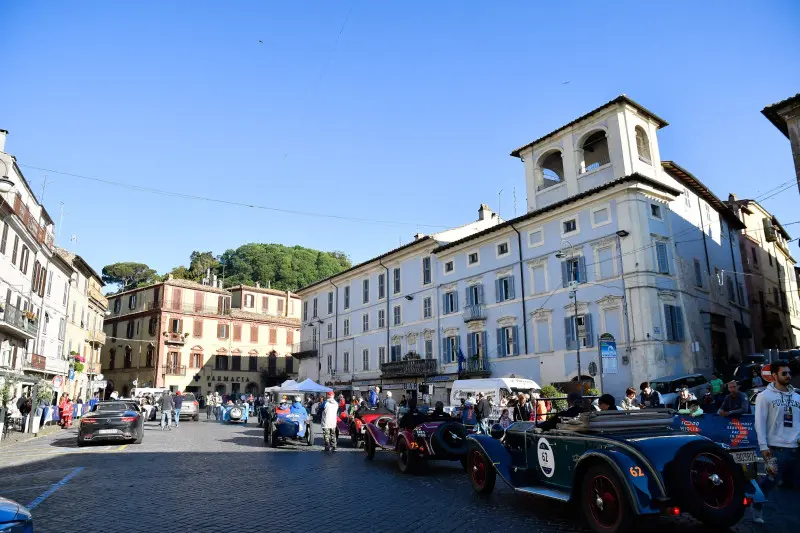 La Mille Miglia sul lago di Vico