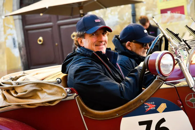 La Mille Miglia sul lago di Vico