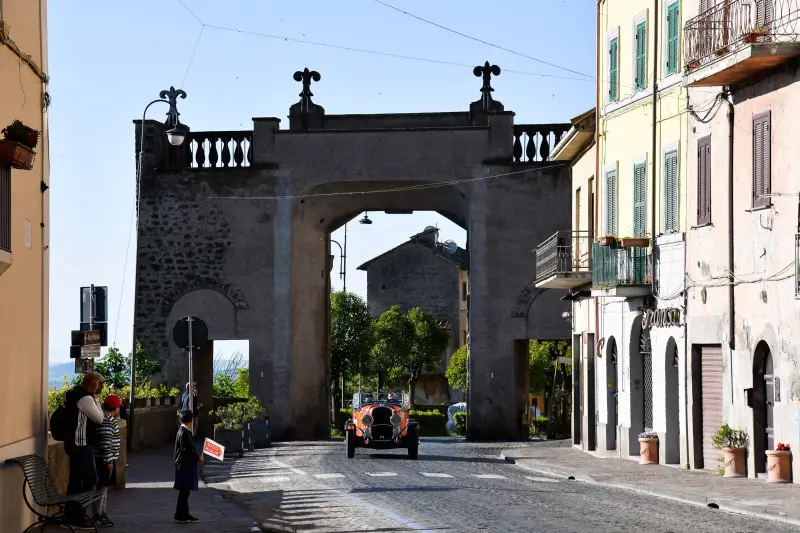 La Mille Miglia sul lago di Vico