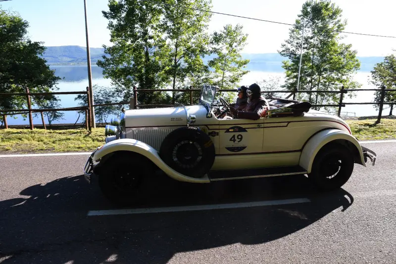 La Mille Miglia sul lago di Vico