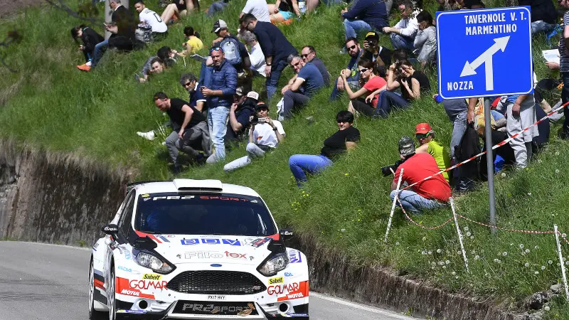 Rally 1000 Miglia, la prova speciale delle Pertiche