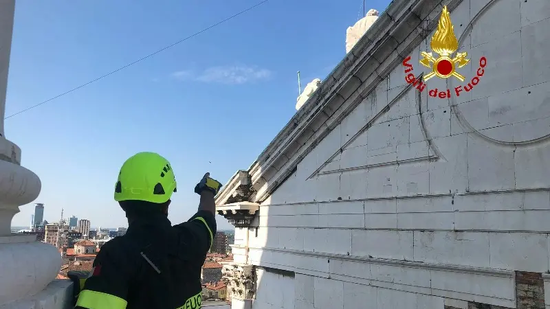 Vigili del Fuoco all'opera