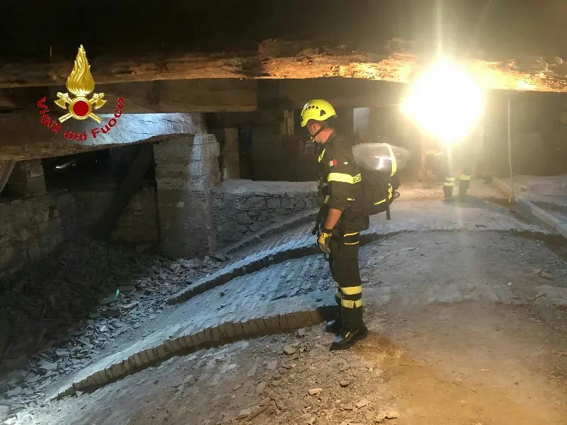 Vigili del Fuoco all'opera