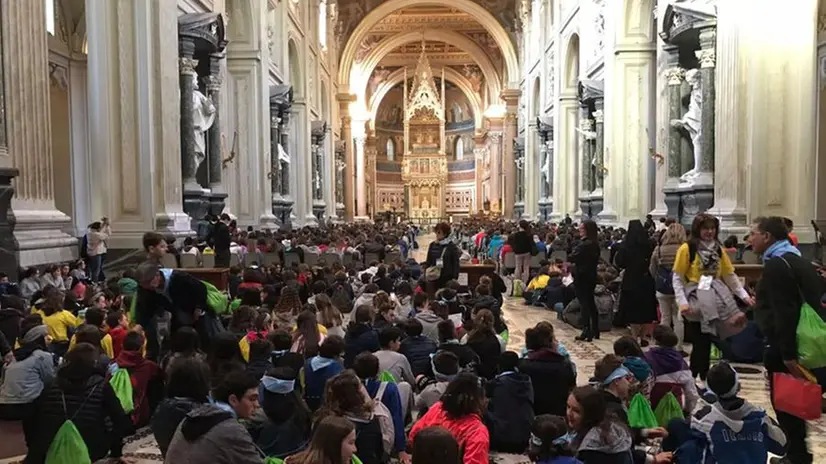 I ragazzi bresciani del Roma Express
