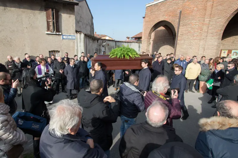 I funerali di Roberto Clerici