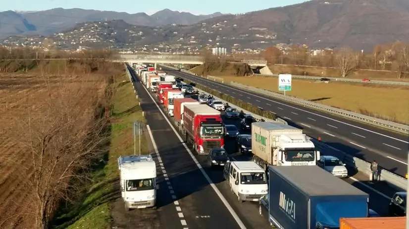 L'incidente in A21