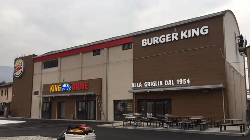 Burger King apre a Concesio