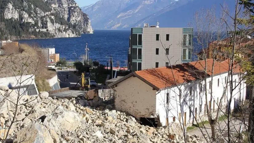 Rischio geologico. La frana caduta su Campione nel novembre 2014