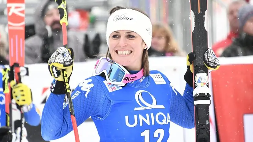 NADIA FANCHINI TERZA IN AUSTRIA