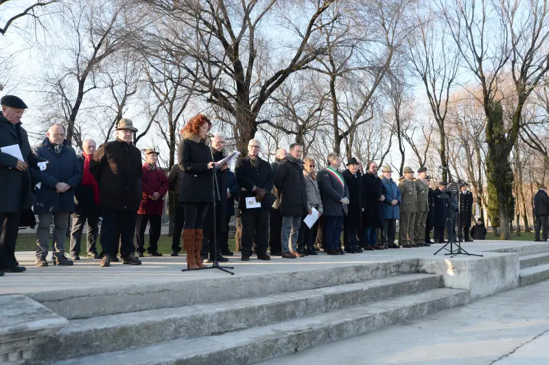 La cerimonia di intitolazione di Campo Marte