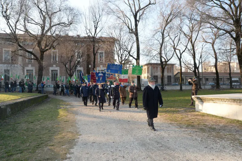 La cerimonia di intitolazione di Campo Marte
