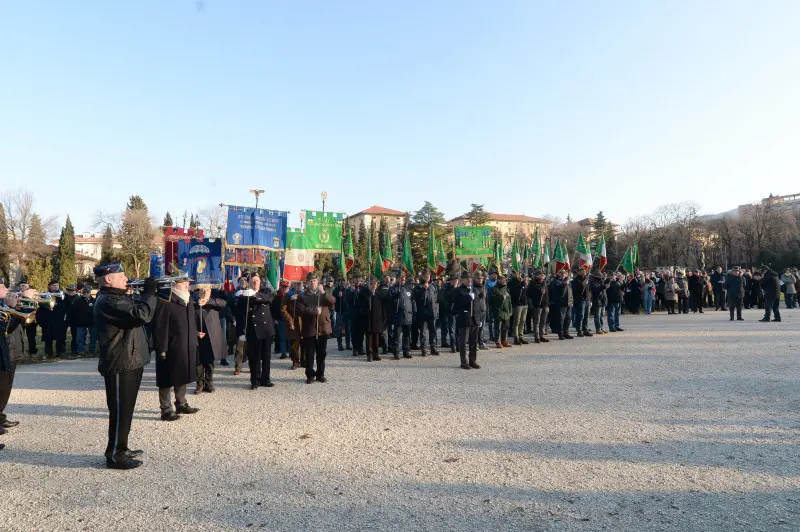La cerimonia di intitolazione di Campo Marte