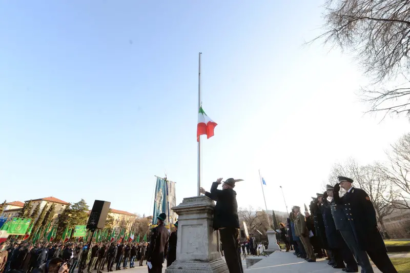 La cerimonia di intitolazione di Campo Marte