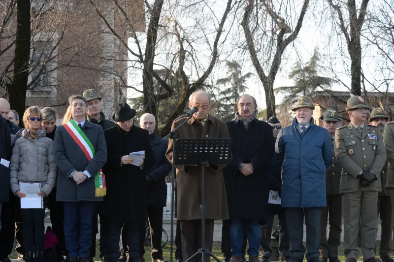 La cerimonia di intitolazione di Campo Marte