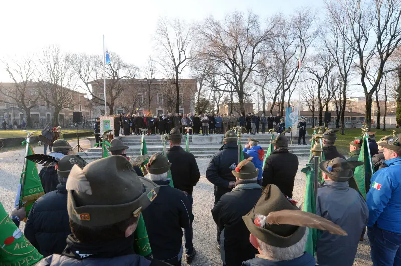 La cerimonia di intitolazione di Campo Marte