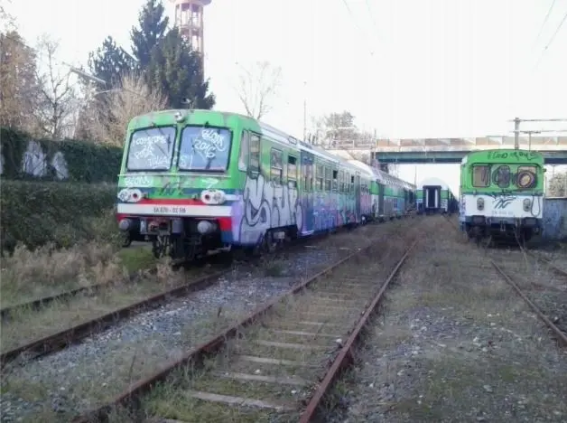 Alcuni dei treni offerti in regalo da Ferrovie Nord