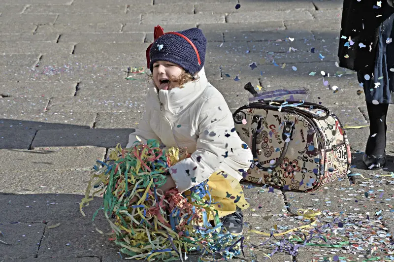 Carnevale in piazza Loggia