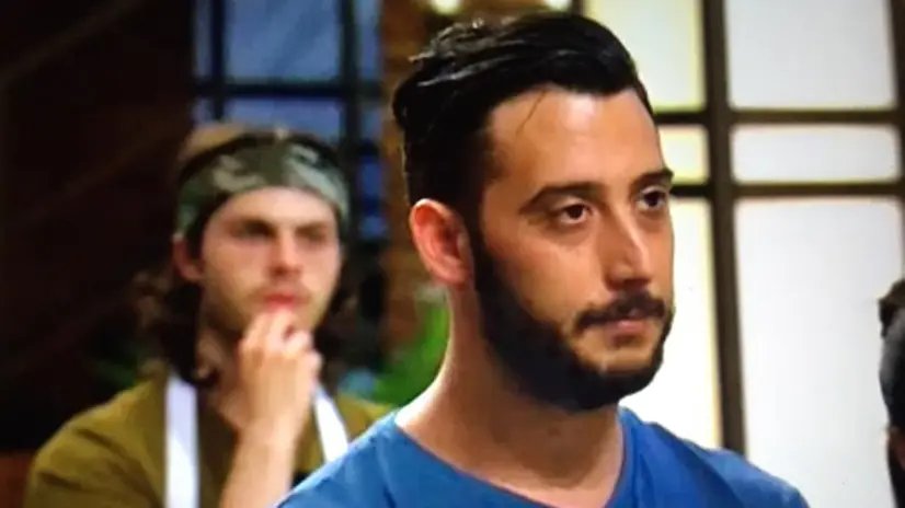 In tv. Rocco Buffone dopo essersi tolto il grembiule di «MasterChef»