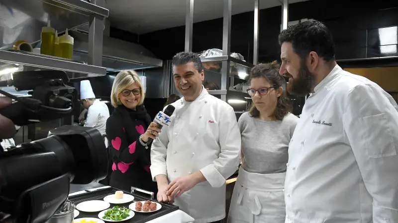 Chef per una notte: le prove generali al Carlo Magno