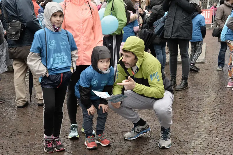 I piccoli di corsa per la Tomorrow Runners