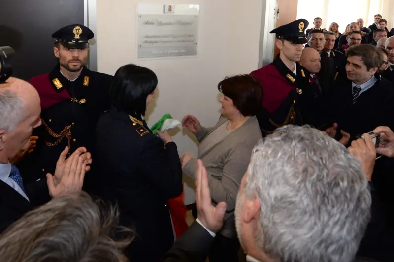 L'intitolazione della aula al 6° piano della Questura a Domenico Prosperi