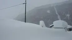 La nevicata eccezionale in Val Venosta