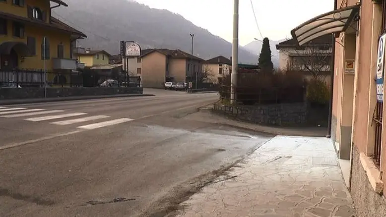 Niardo, il luogo dell'incendio