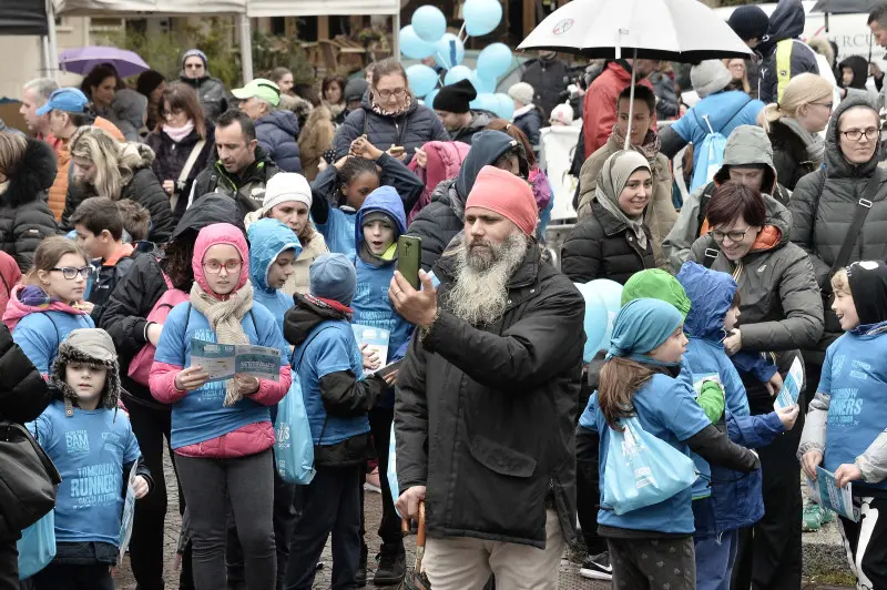 I piccoli di corsa per la Tomorrow Runners