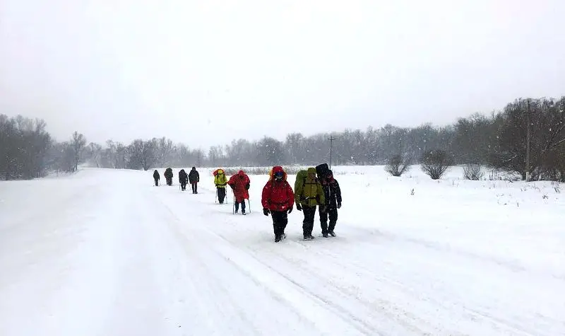 Sulle tracce dello zio, per 150 km a piedi nella steppa di Nikolajewka