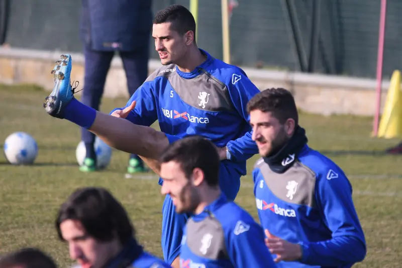 Al San Filippo l'allenamento del Brescia con Curcio