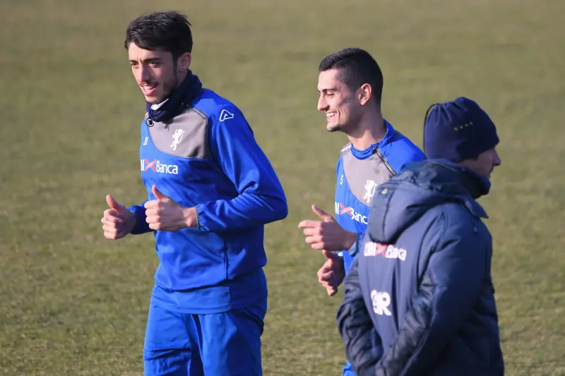 Al San Filippo l'allenamento del Brescia con Curcio