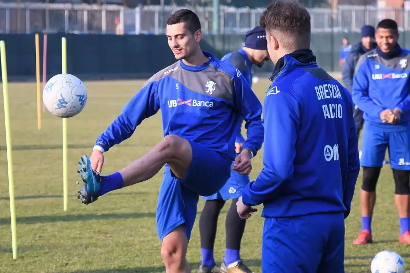 Al San Filippo l'allenamento del Brescia con Curcio