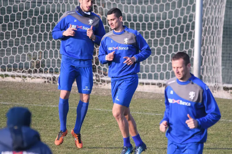 Al San Filippo l'allenamento del Brescia con Curcio