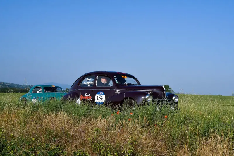 Mille Miglia, che colpo d'occhio a Piacenza