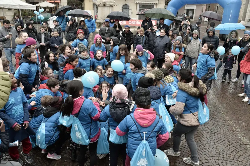 I piccoli di corsa per la Tomorrow Runners