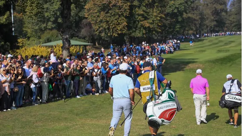 Molinari sul campo di casa - Foto tratta dal sito www.openditaliagolf.eu