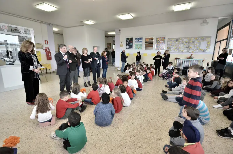La visita alla scuola Giovanni XXIII