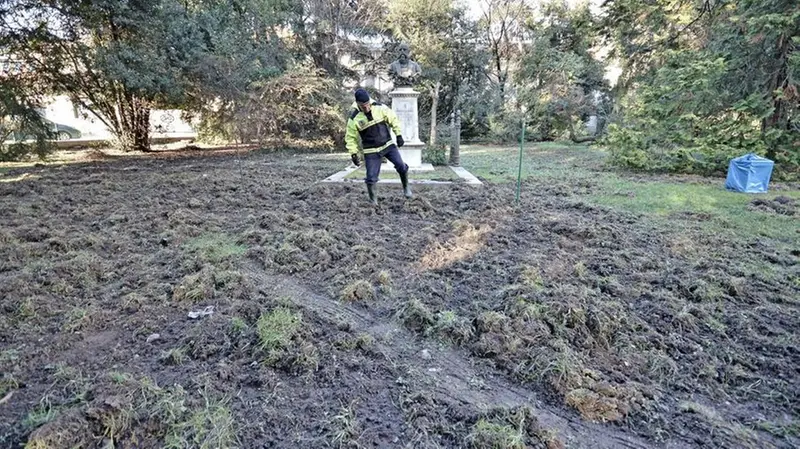 Sessanta ettari. Villa Glisenti è tra i «Percorsi verdi» della Lombardia. Ora l’ipotesi di una recinzione // FOTO NEG PIERRE PUTELLI