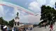 Le Frecce Tricolori viste da piazzale Arnaldo