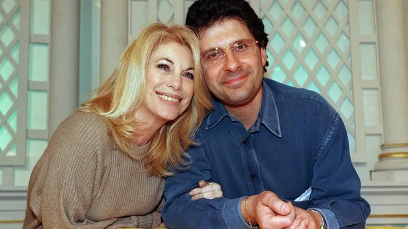 Fabrizio Frizzi con l'ex moglie Rita Dalla Chiesa