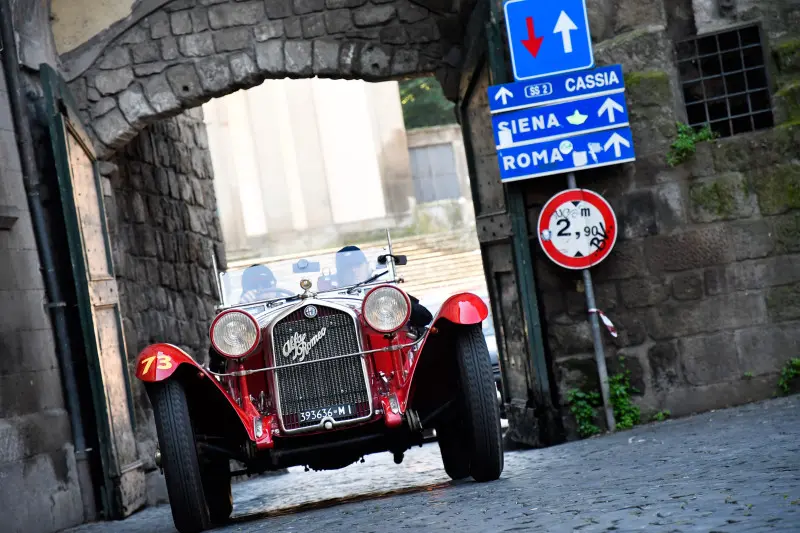 Mille Miglia, il passaggio al Viterbo