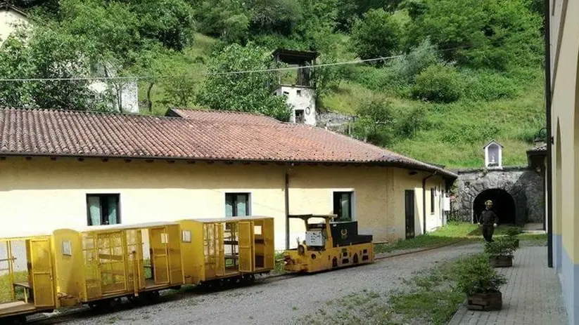 Nelle viscere della terra. L’ingresso della miniera Marzoli