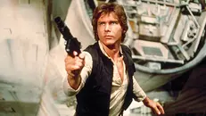 Han Solo è un personaggio immaginario dell'universo fantascientifico di Guerre stellari, interpretato sullo schermo da Harrison Ford