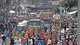 Il corteo dei sikh in città /1