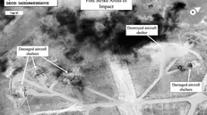 La base di Shayrat in una fotografia aerea del 2017 diffusa dal Dipartimento della Difesa Usa - Foto Ap/Ansa © www.giornaledibrescia.it