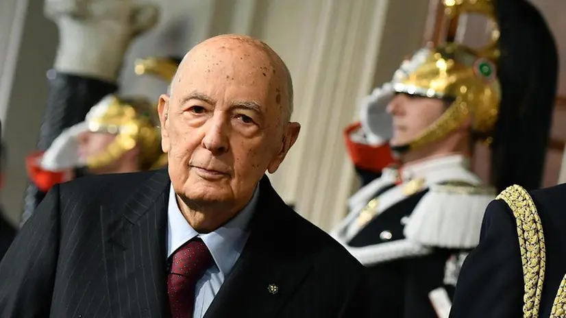 Giorgio Napolitano - Foto Ansa © www.giornaledibrescia.it