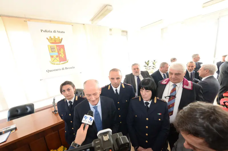 L'intitolazione della aula al 6° piano della Questura a Domenico Prosperi