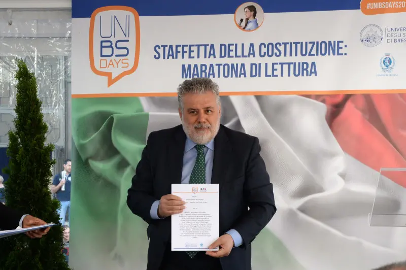 UniBs Days, la Staffetta della Costituzione